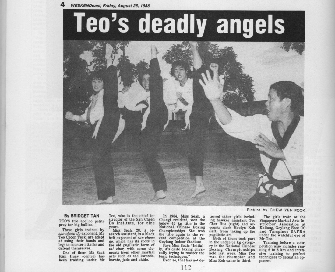 Teo's Deadly Angels press feature